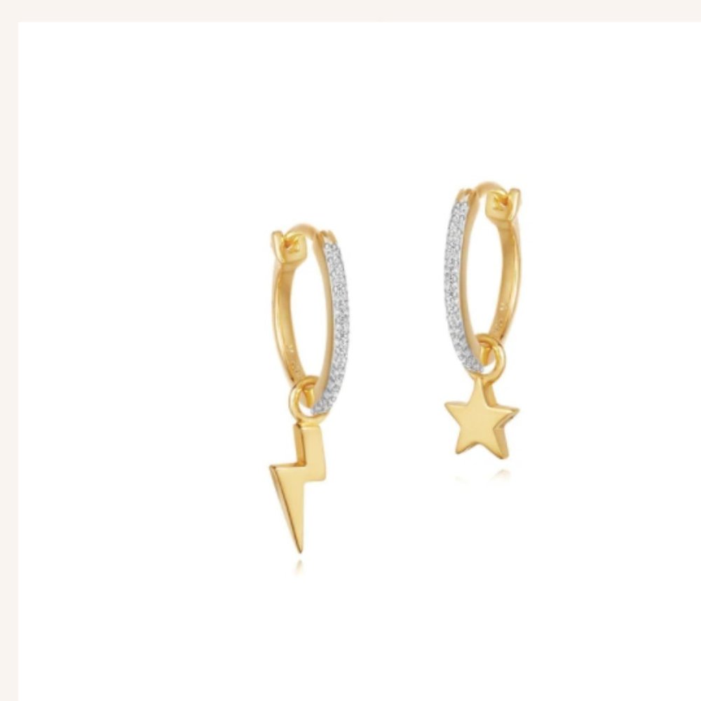 MISSOMA Gold Vermeil Pave Starlight Earrings